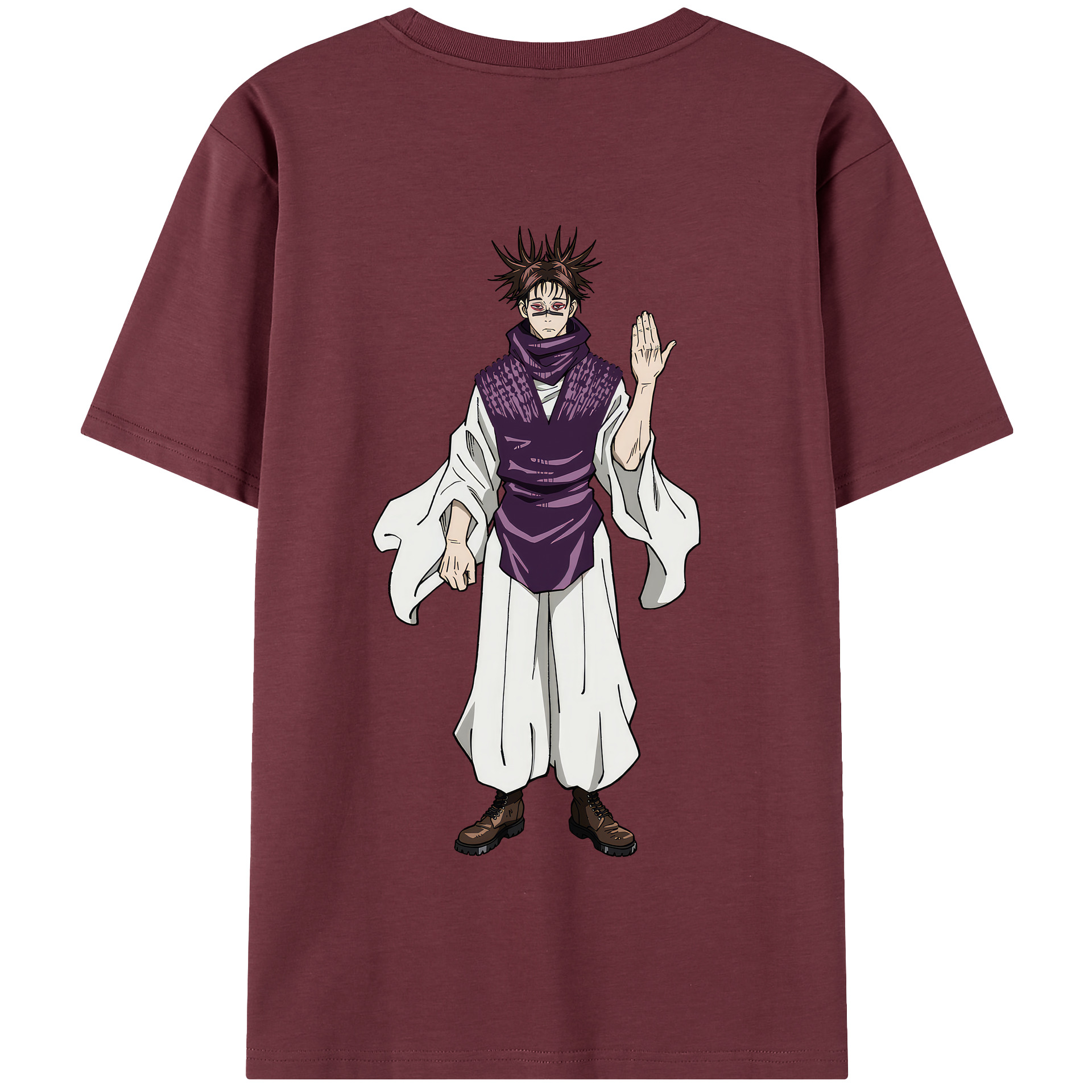 （画像用） 呪術廻戦 Jujutsu Kaisen 綿100％半袖Tシャツ（背面プリント）